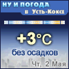 Ну и погода в Усть-Коксе - Поминутный прогноз погоды